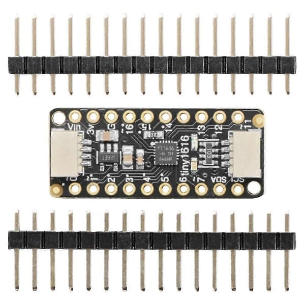 ATtiny1616 Breakout Board Seesaw Udviklingskort - Tiny1616 Breakout med Seesaw Black