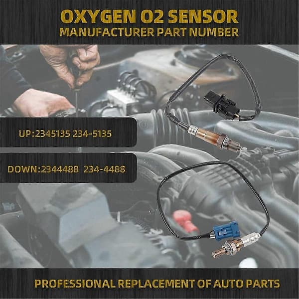 O2 Syresensor för Mini Cooper 2007-2010 1.6L Uppströms & Nedströms-JK