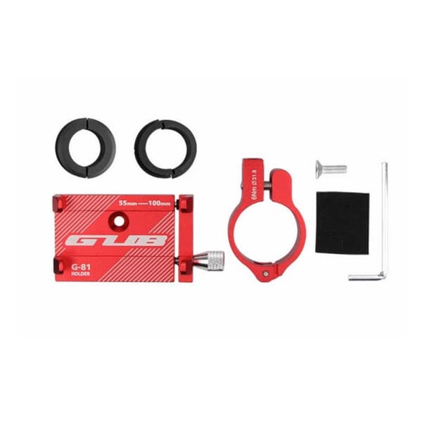 Aluminium telefonholder til Xiaomi M365 Pro 1S Pro2 Mi3 Mi4 ES2 Max G30 el-scooter Red