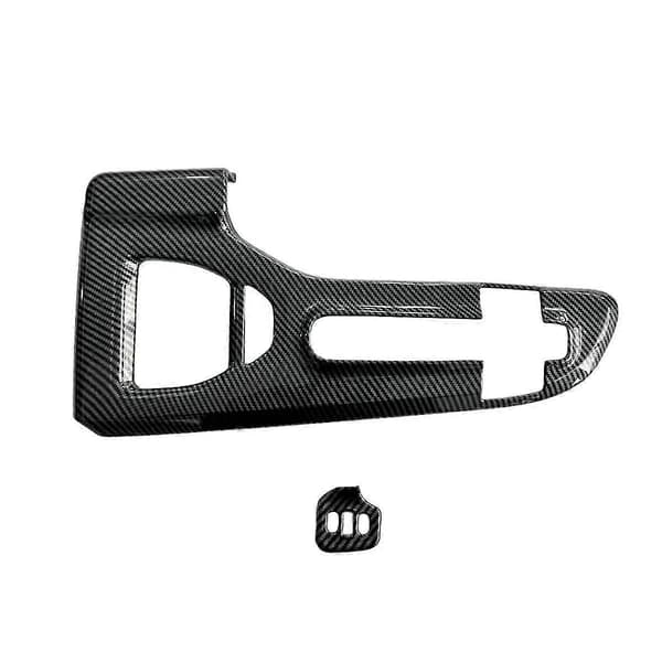 Til Crown 2023 2024 Lhd Abs Kulfiber Konsol Gearskifteknap Panel Cover Trim Interiør Tilbehør