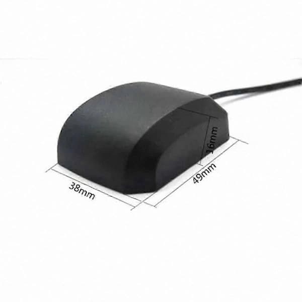 GPS-navigationsmodul med indbygget antenne og USB-interface til præcis positionering og sporing Black  Silver