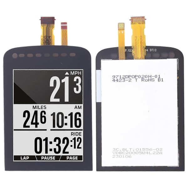 For Wahoo Elemnt Bolt V2 KOMPATIBEL Sykkelcomputer LCD-skjerm Not Specified