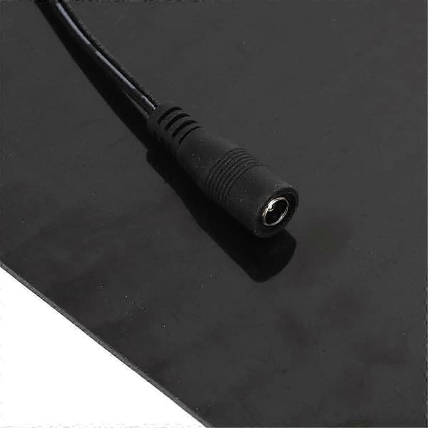 600W solcellepanelsett med 100A ladekontroller solcellelading for utendørs bobilcamping båthengersystem Black