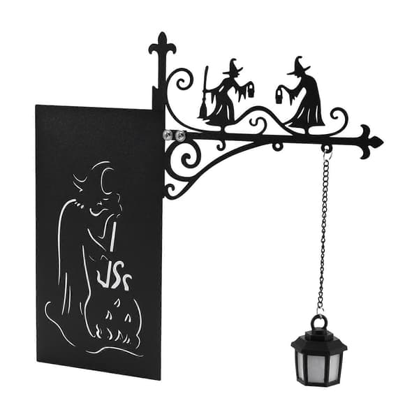Halloween Bogreol Belysning Læselampe til Bogorme LED Bogkrog Lys til Studiekrog Bibliotek til Bogelskere Black