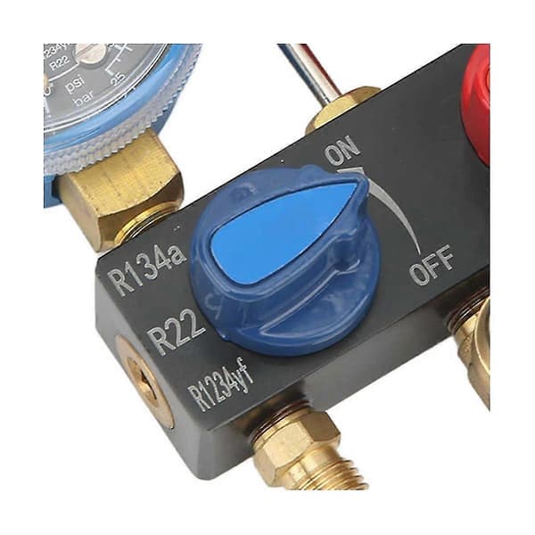 -m01 Kølemiddel Diagnose Manifold Manometer G1/4 Tilstand Manometer Trykmåler Køleværktøj
