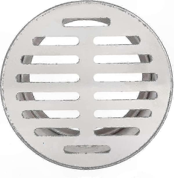 110 mm rostfritt stål anti-igensättningsavloppsskydd för utomhusgolv, CE-certifierad platt design