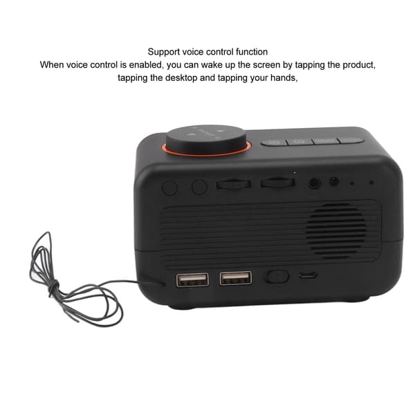 Multifunctional Alarm Clock with FM Radio, User-Friendly Design with One-Button Setting for Time and Snooze, Large LED Display with Dimmer