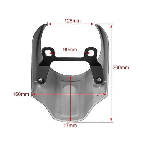 Motorcykel Frontmask Strålkastarkåpa För Softail Street Fxbb Fxbr 2018-2023