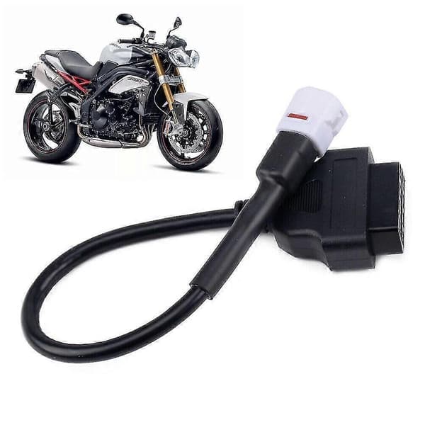 DB Passer Yamaha Motorsykkel 3 og 4 Pin Obd2 Feilkode Diagnostikkabel Adapter Verktøy 4PIN Adapter cable
