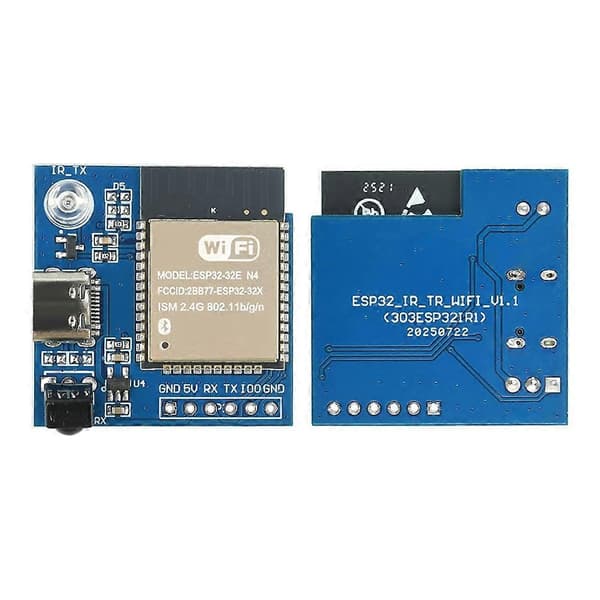 ESP32 ESP32E-N4 Infrarød Transceiver Modul til NEC Kommando Wifi Gennemsigtig Transmissionsmodul Udviklingskort