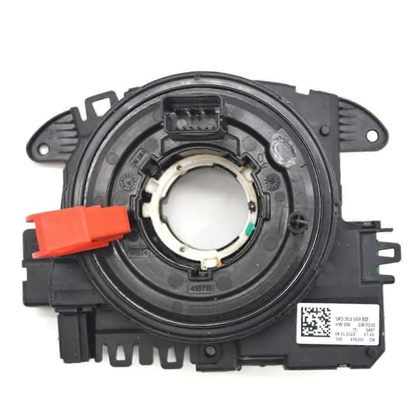【13】Car Clock Spring Steering Wheel Cruise Control Module Unit 5K0953569BD Black