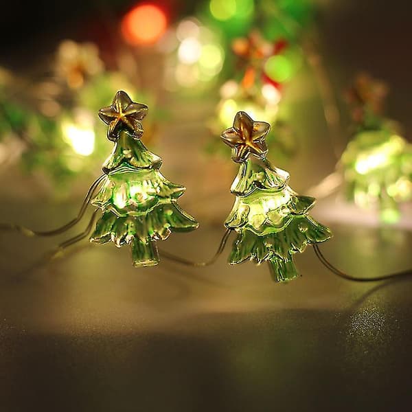 Julbelysning, 20 LED-presentförpackning ljusslinga batteridriven ljusslinga för sovrum