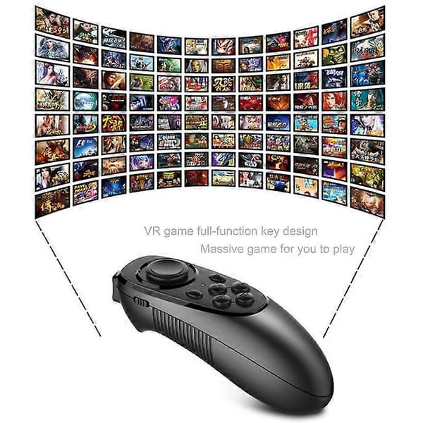 MOCUTE 052 VR Spel Trådlös Bluetooth Mobil Fjärrkontroll Gamepad för Android iOS PC Black