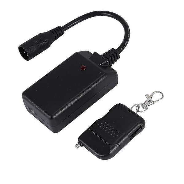 Trådløs tåkemaskinmottaker for DJ-scene 3-pins XLR Black