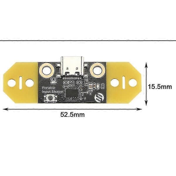 Bærbar Input Shaper Med Rp2040 Opgraderede 3d Printer Dele Understøtter Klipper Kompatibel Voron 2.4 0.1 Tride-dt