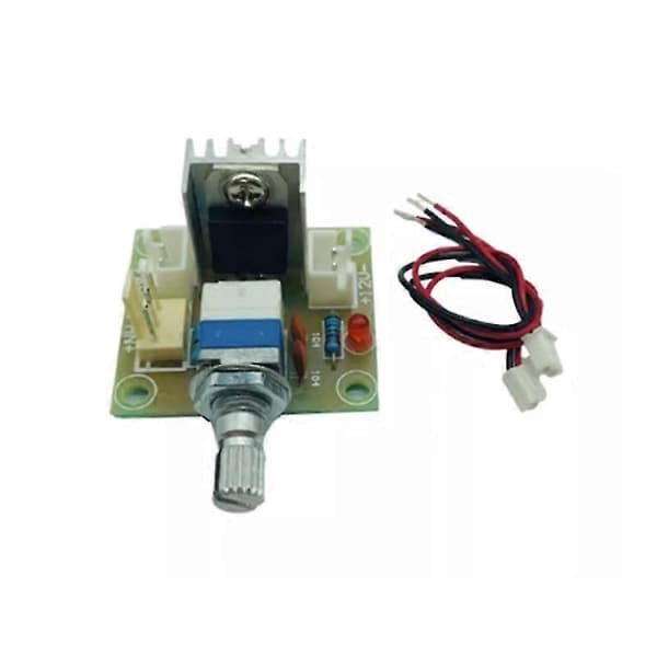 5 STK LM317 Lineær omformer ned spenningsregulator kort Justerbar spenning Viftehastighetskontroller Mo As Shown