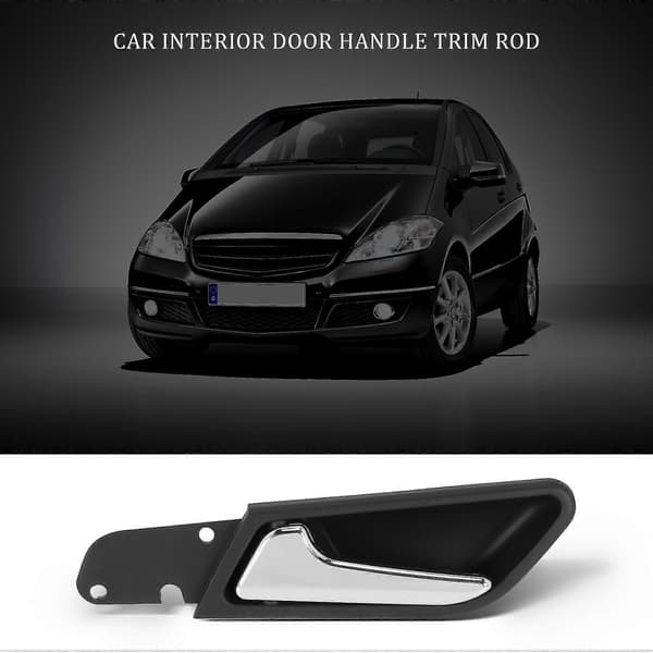 Car Inner Door Handle Trim Lever for A-Class W169 B-Class W245 08-12 A1697600961 Black  Silver