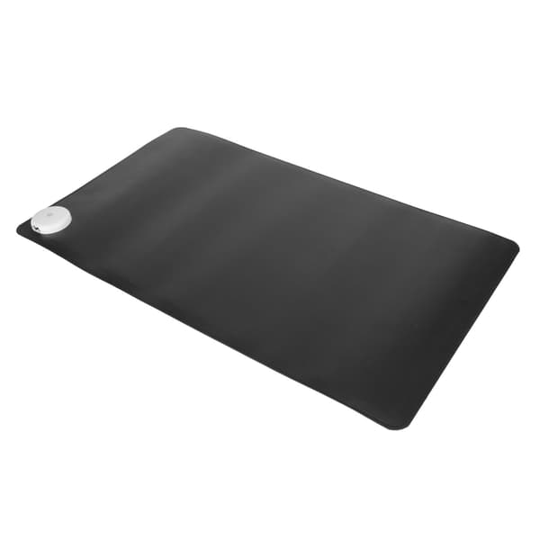 Warm Desk Pad 3 Heating Levels Timer Waterproof Large PU Leather Heated Mouse Pad Office Use 100-240V EU Plug