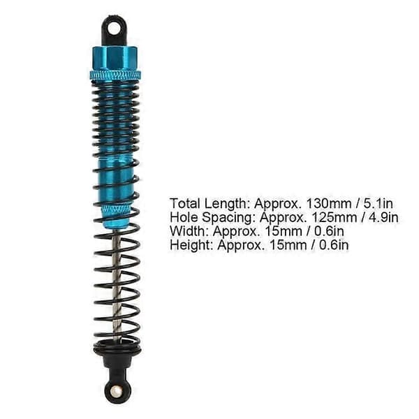 Universelle CNC-støtdempere 130 mm (blå) - CHD