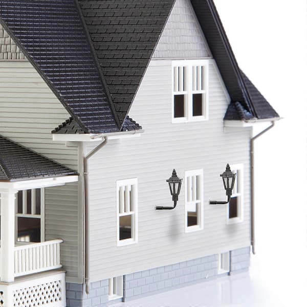Sandbordpynt Minimodel Lys Dekorativ Vegglampe for 25 stk