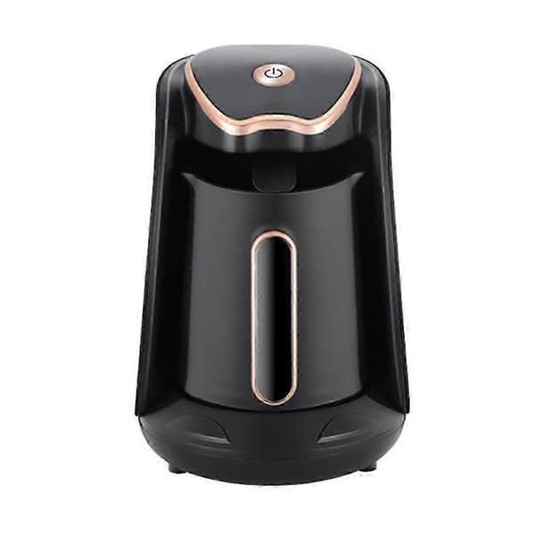 Turkish Arabic Greek Coffee Maker 600W Electric Coffee Pot Moka Coffee Kettle Automatic Coffee Black