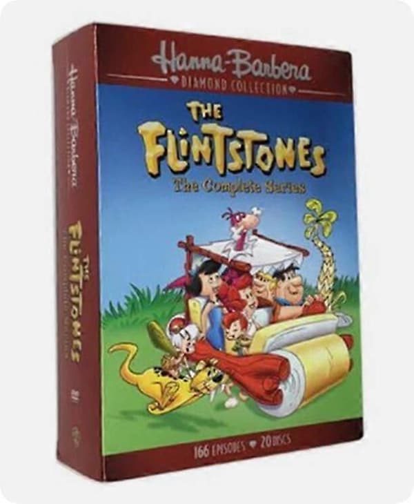 Ny Box Set The Flintstones Komplett Serie DVD 20-Disc engelsk version