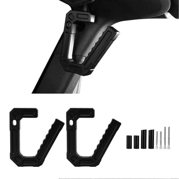 Front Grab Handle Aluminiumlegering Erstatning til Jeep Wrangler JK 2007-2018 Holdbart Biltilbehør Sort