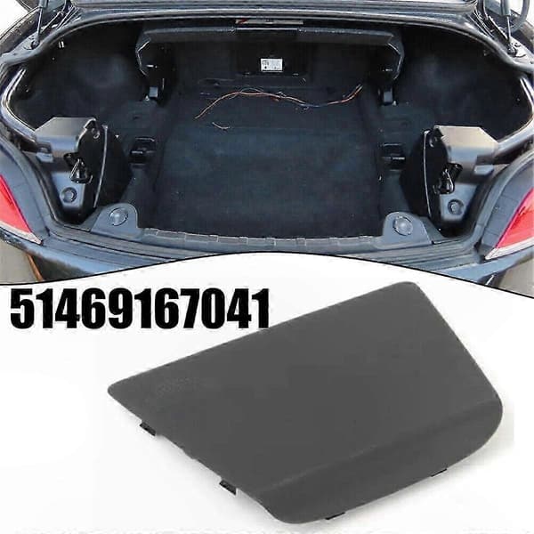 Innvendig bakre trimdeksel midtpanel for E89 2009-2014 kabrioletmodeller Black
