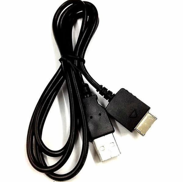 Kompatibel Sony Walkman Mp3-spelare USB-datakabel för synkronisering och laddning, 1,2 meter