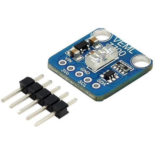 VEML7700 omgivelseslyssensor 120k Lux lysmålesensorbrett 3.3V 5V I2C IIC-grensesnitt for Arduino Raspberry Pi Blue