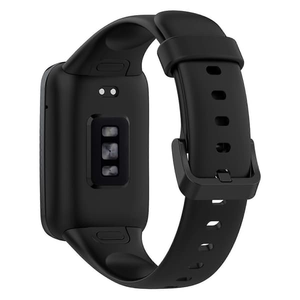 Ensfarvet silikone urrem til Xiaomi Mi Band 7 Pro Black