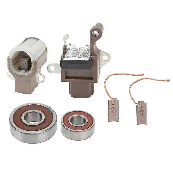 Dynamo reparasjonssett Spenningsregulator Børster Lagre 1042105490 Erstatning for Matrix Corolla