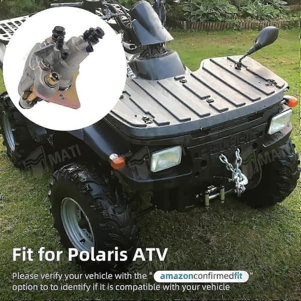 Bagbremse Master Kaliber Samling Til Polaris Scrambler 500 2005-2012, Trail Boss 330 2005-2013 Med Klodser 1910806