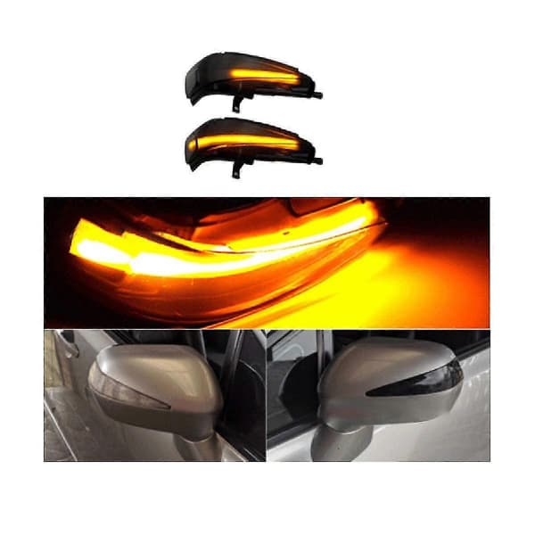 LED sidevinge bakspeil signalindikatorlys for Mk8 2006-2011 34300smge01 gule lys