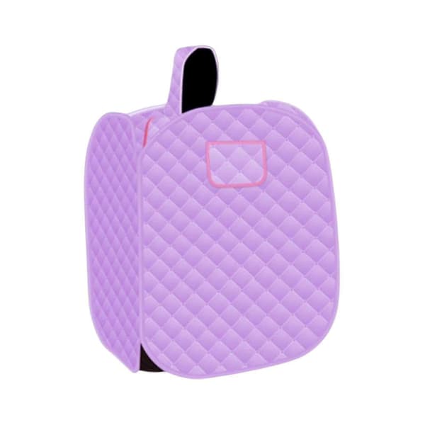 Portable Steam Sauna Tent Compatible with Home Use, Foldable Full Body Steamer with Adjustable Temperature - Good Lilac