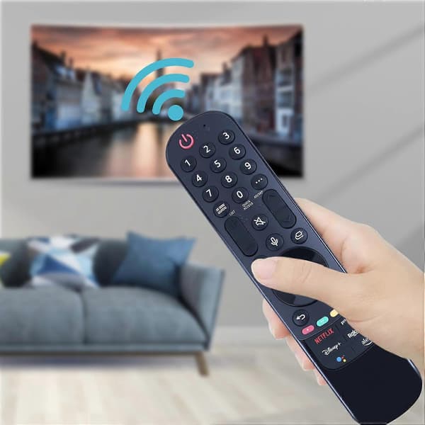 [13]AKB76039901 Compatible with LG TV Ergonomic Handheld Long Distance Remote Control