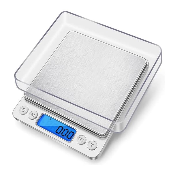 【13】Digital Kitchen Scale 3000g/0.1g Mini Electric Kitchen Scale Small Food Scale Precision Scale Tare Weight Unit Conversion Long Battery Life