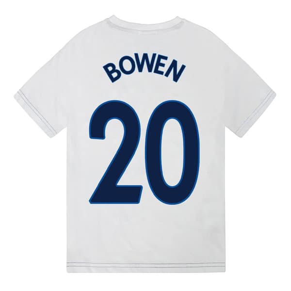 England FA Gutter Bowen 20 Kort Pyjamas Sett 8-9 År Hvit Hvit White 8-9 Years