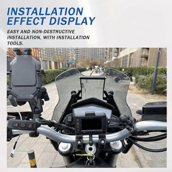 Navigationspladebeslag til Guzzi V85 TT Motorcykel Tilbehør