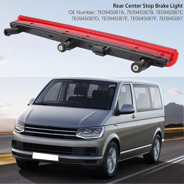 Stoplys til Transporter T5 2003-2015, bag center 7E0945087A