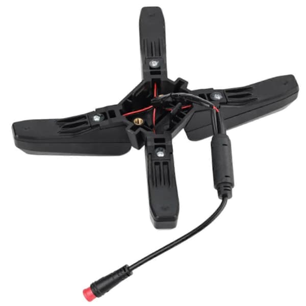 Forlygte 4W Super Lys Frontlys til Segway Ninebot ZT3 Elektrisk Scooter ZT3 Pro X-Formet Reservedel As Shown