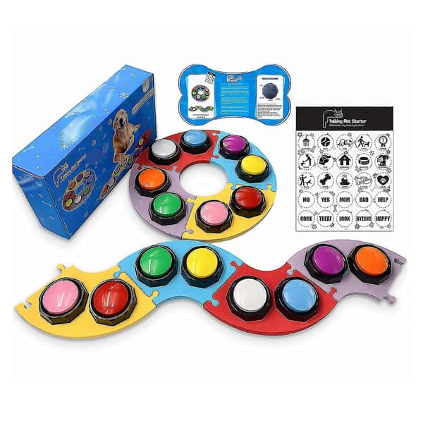 [13]Talking Pet Starter Kit Recordable Talking Button Dog Training Communication Toy New Hot_Newway_Good Stuff