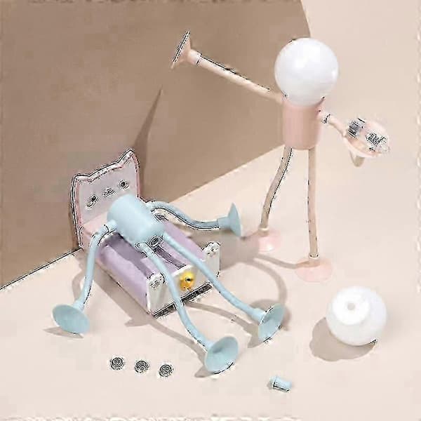Night light with funny sportsman in changeable shape, DIY shaped night lights black