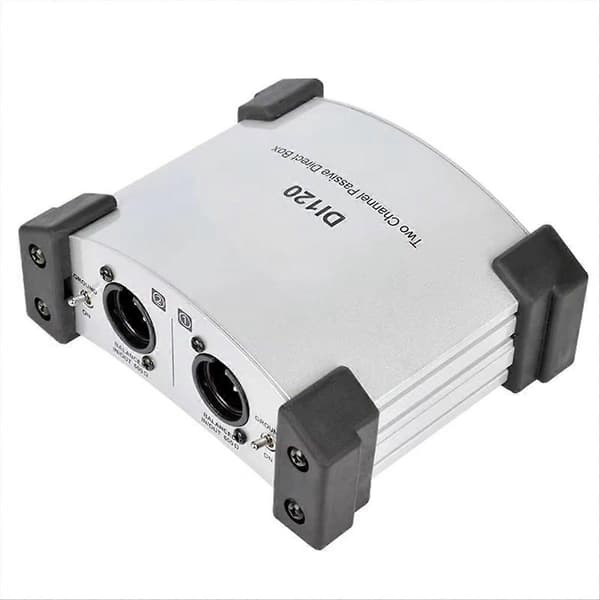DI-120 DI Direct Box Tvåkanals Passiv Direct Box