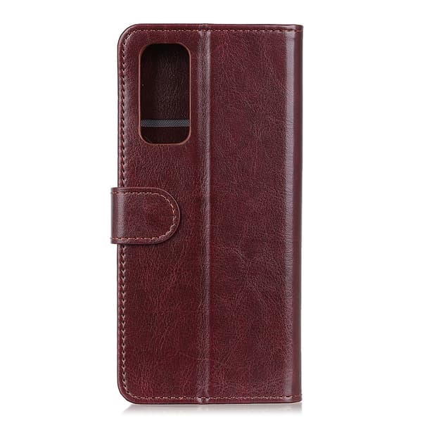 Samsung Galaxy A52 / A52s - Crazy Horse Plånboksfodral - Brun Brown Brun