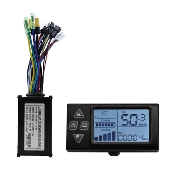 【13】24V 36V 48V 15A 250W 350W Brushless Motor Drive Controller Black