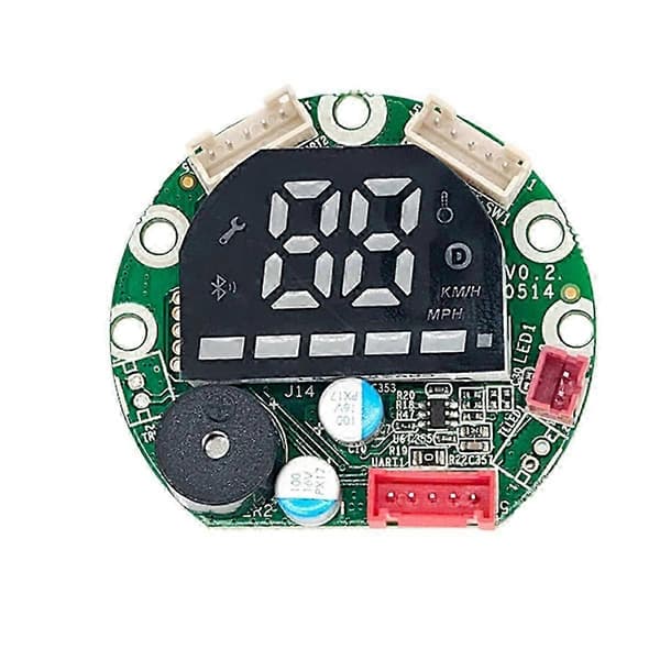 egnet for x8 elektrisk sparkesykkel 48v dashbord led display skjerm pcb-kort hastighet batteribytte
