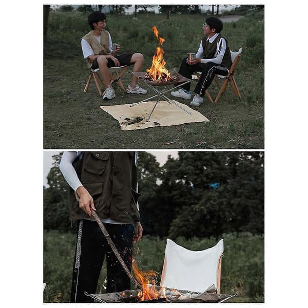 Camping Brandsäker Tyg Flamskyddad Tyg Utomhus Picknick Specifikation Nio