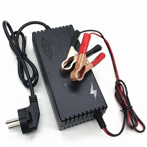 14,6V 10A Lifepo4-lader Jernfosfatbatterilader for 12,8V 4S Litiumjernfosfatbatteri-JK Black