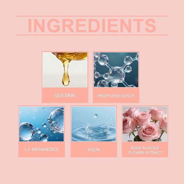 Roxelis Rose Fresh EDT: Unik Langvarig Elegant Duft for Kropp og Hals-JK